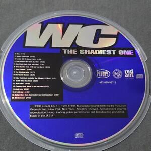 Vtg 1998 WC The Shadiest One CD Rap Hip Hop